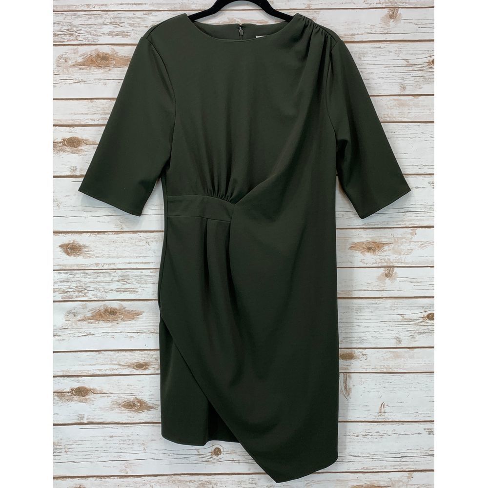 find. Women's Asymmetric Drape Hem Shift Dress